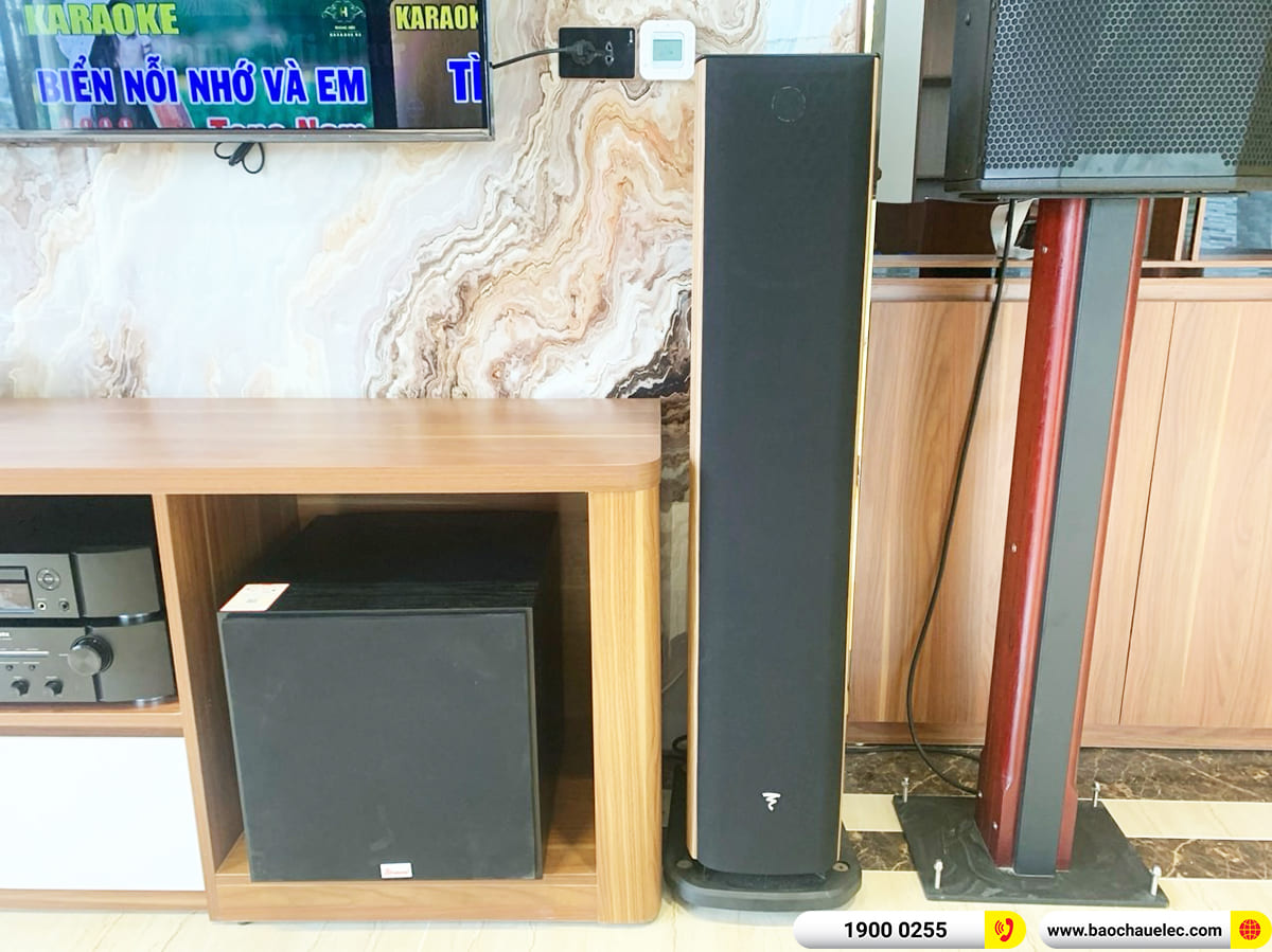 Lắp đặt dàn nghe nhạc Focal, karaoke JBL hơn 213tr cho anh Chính ở Hà Tĩnh
