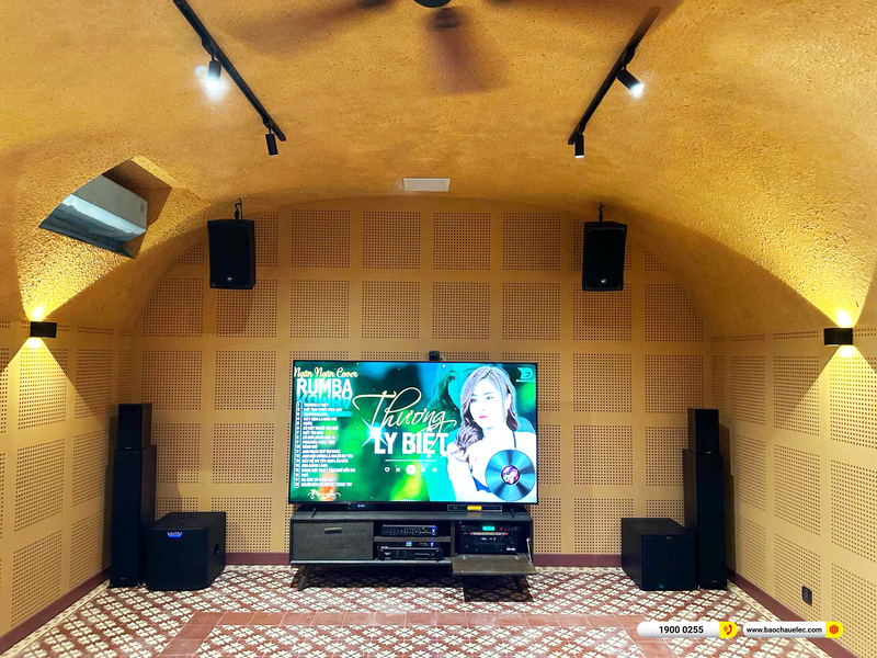 Lắp đặt dàn nghe nhạc, xem phim, karaoke gần 180tr cho chị Mai ở TPHCM