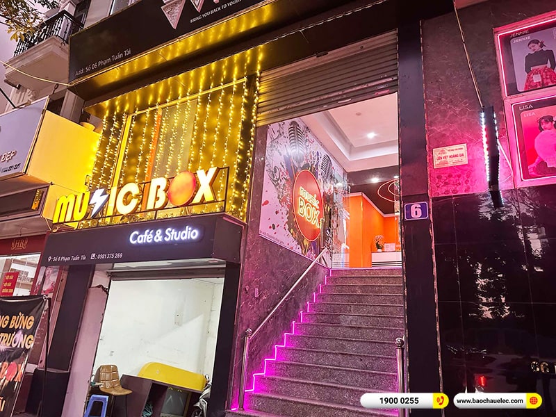 Lắp đặt 14 phòng karaoke box mini cho quán Music Box tại Hà Nội (JBL CV1652T, BKSound DKA 5500)