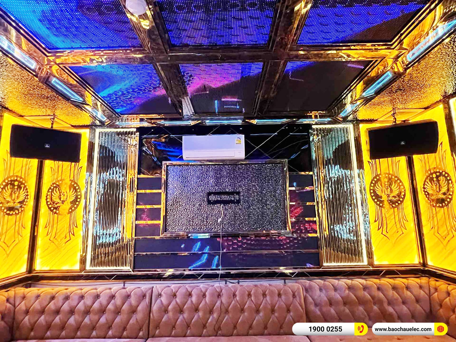 Lắp đặt thêm 3 phòng hát kinh doanh BMB hơn 400tr cho quán karaoke Dấu Ấn 2 tại Quảng Bình (BMB 1212SE, JBL KP4012 G2, KX180A,…)