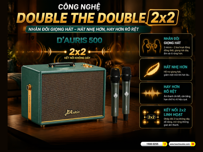 Loa Acnos D&rsquo;Auris 500