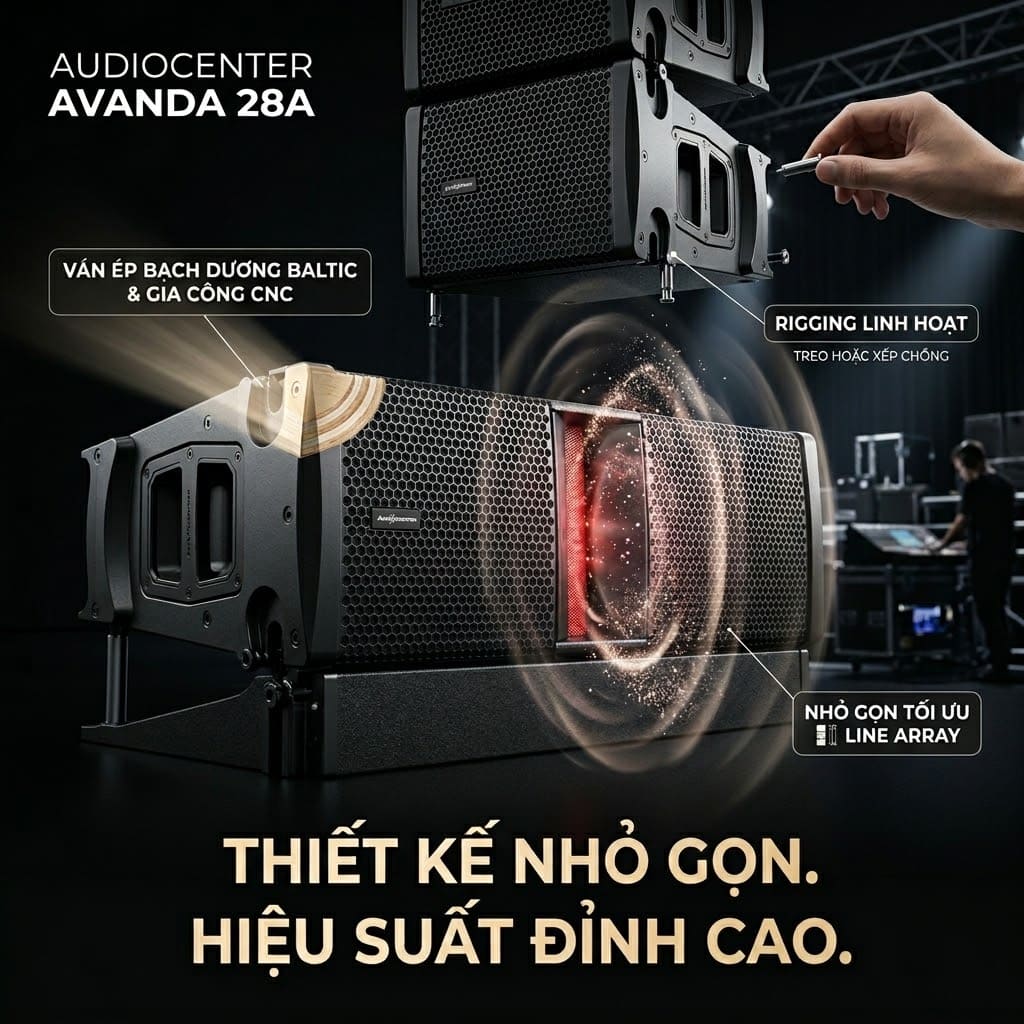 Loa array Audiocenter Avanda 28A