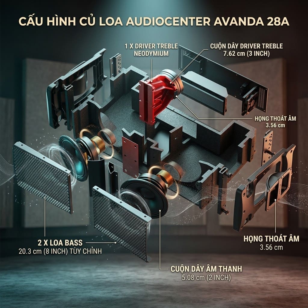 Loa array Audiocenter Avanda 28A
