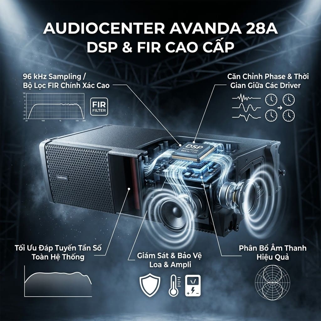 Loa array Audiocenter Avanda 28A