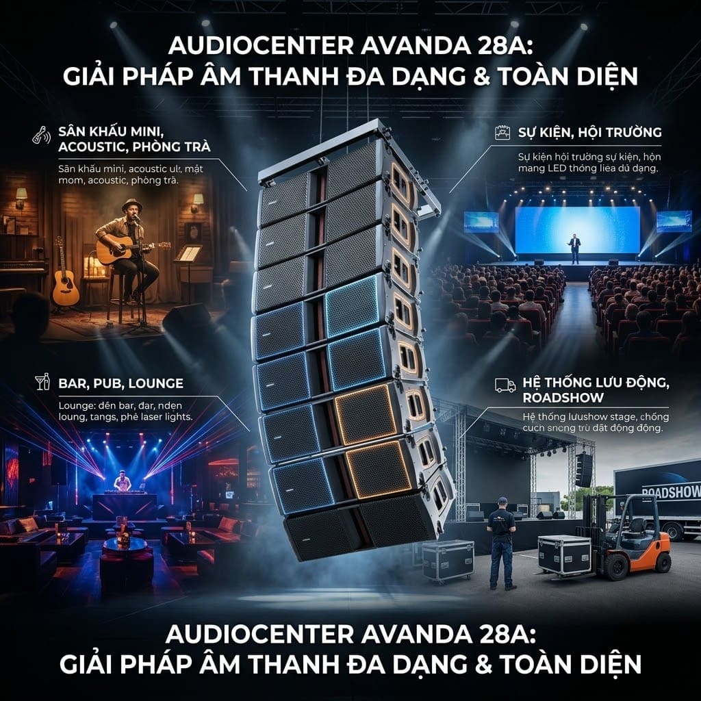 Loa array Audiocenter Avanda 28A