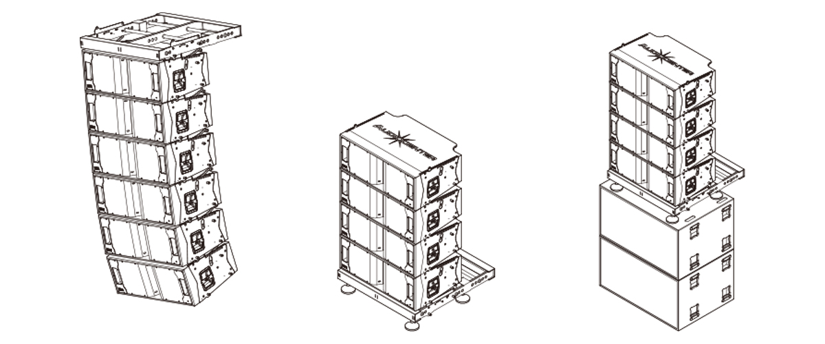 Loa array Audiocenter K-LA212-DSP