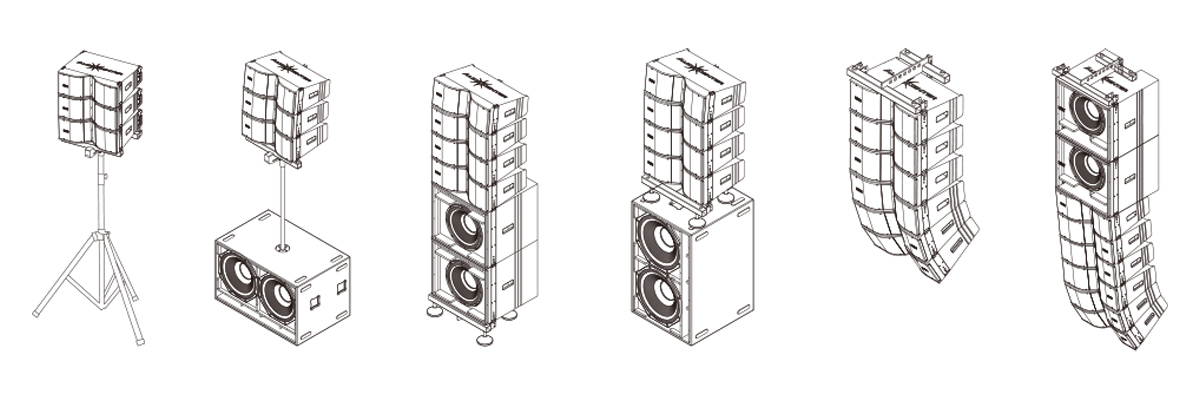 Loa array Audiocenter K-LA28