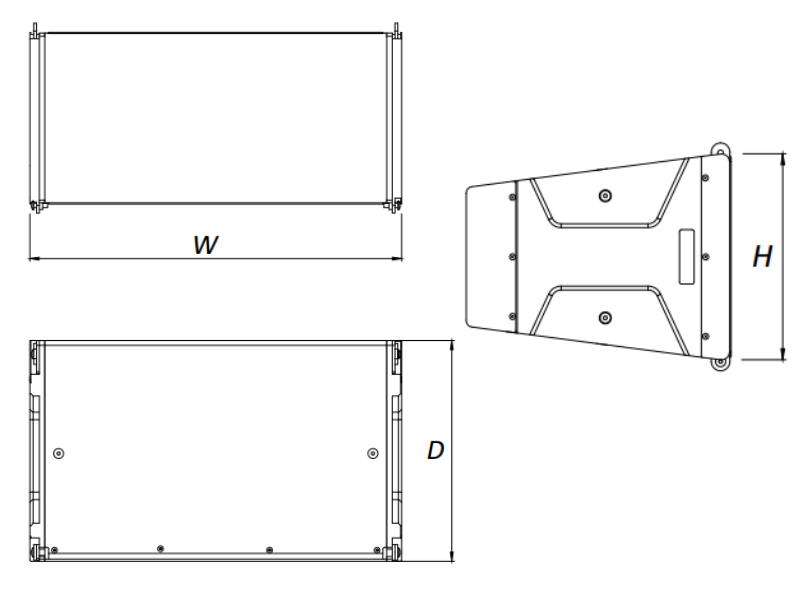 Loa Array dBTechnologies IS210L