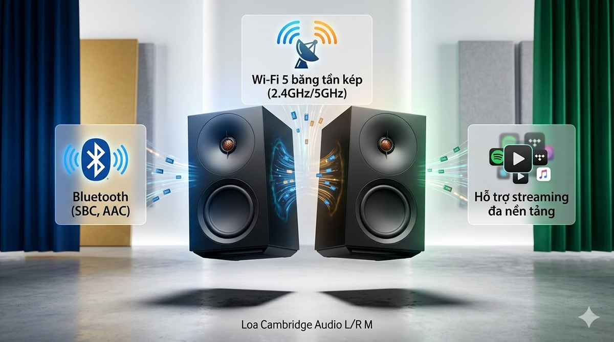 loa Cambridge Audio L/R M