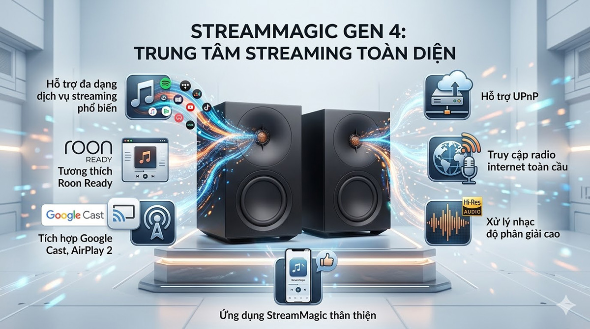 loa Cambridge Audio L/R M