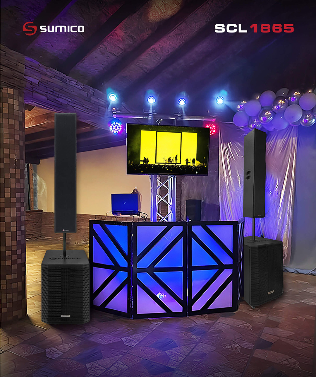 Loa Column Array Sumico SCL1865