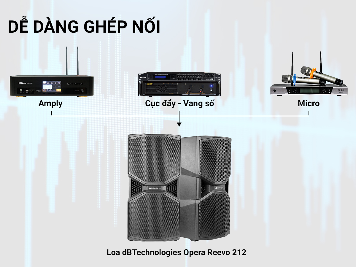 Loa dBTechnologies Opera Reevo 212