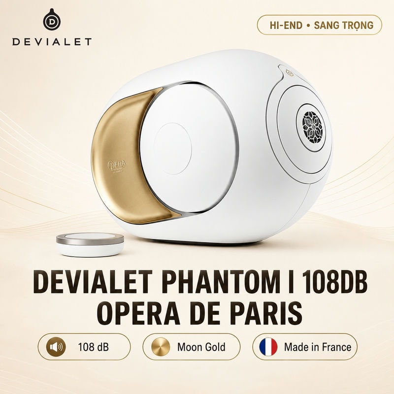 Loa DEVIALET Phantom I 108DB Opera De Paris