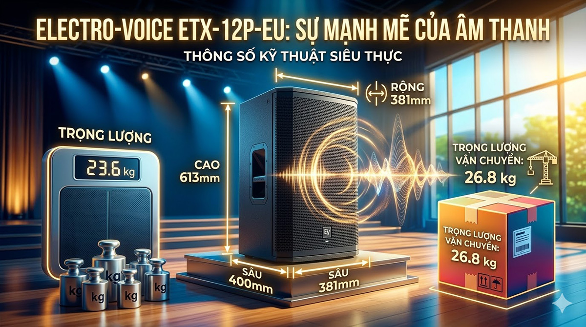 Loa Electro Voice ETX-12P-EU