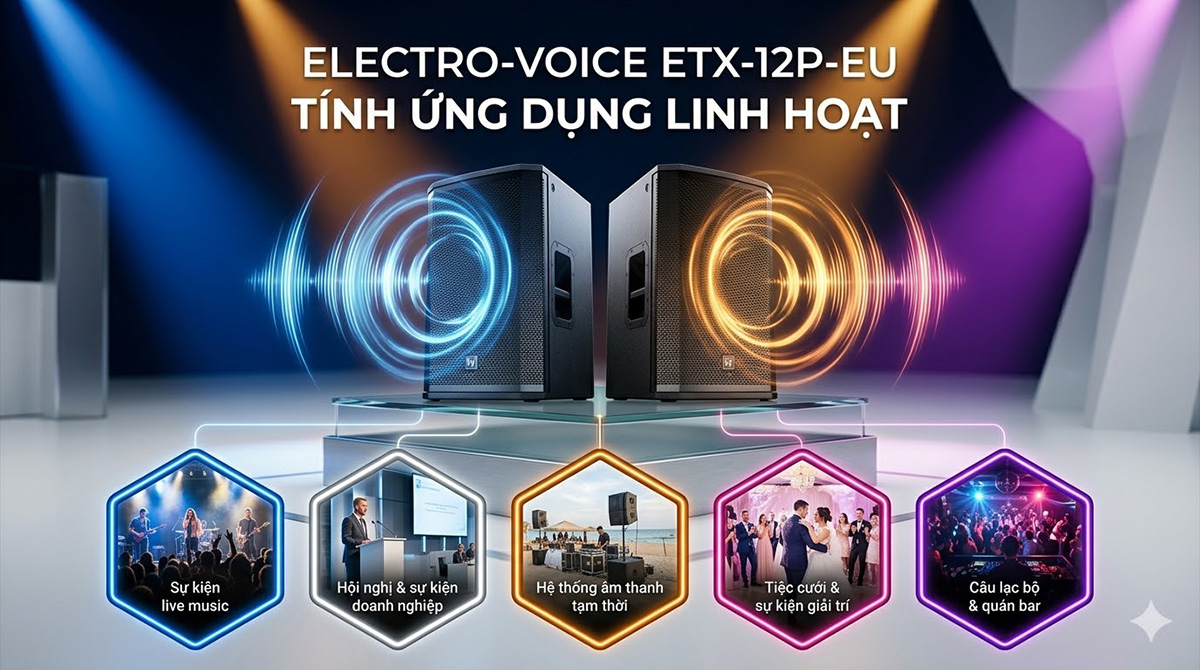 Loa Electro Voice ETX-12P-EU
