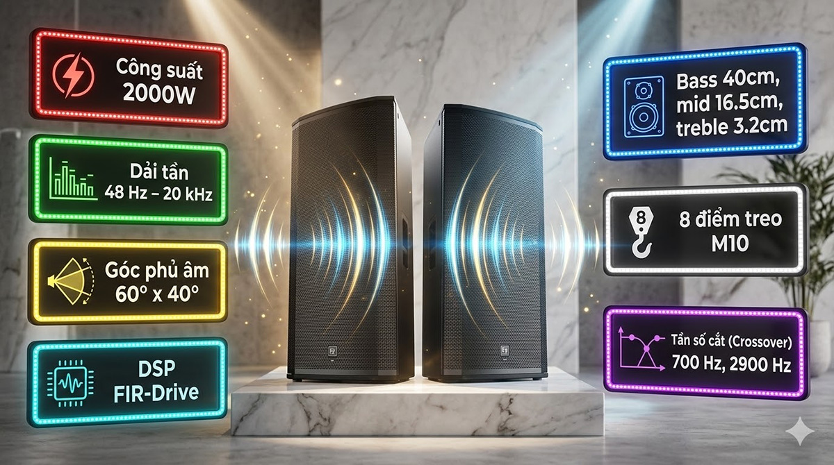 Loa Electro Voice ETX-35P-EU