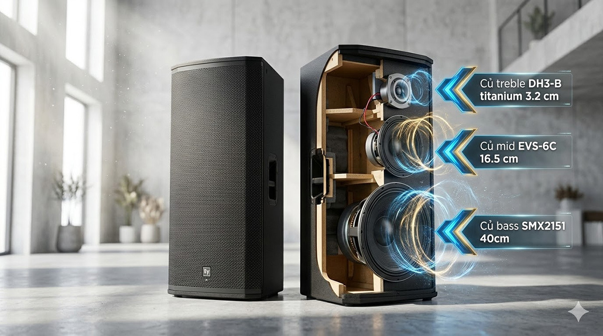 Loa Electro Voice ETX-35P-EU