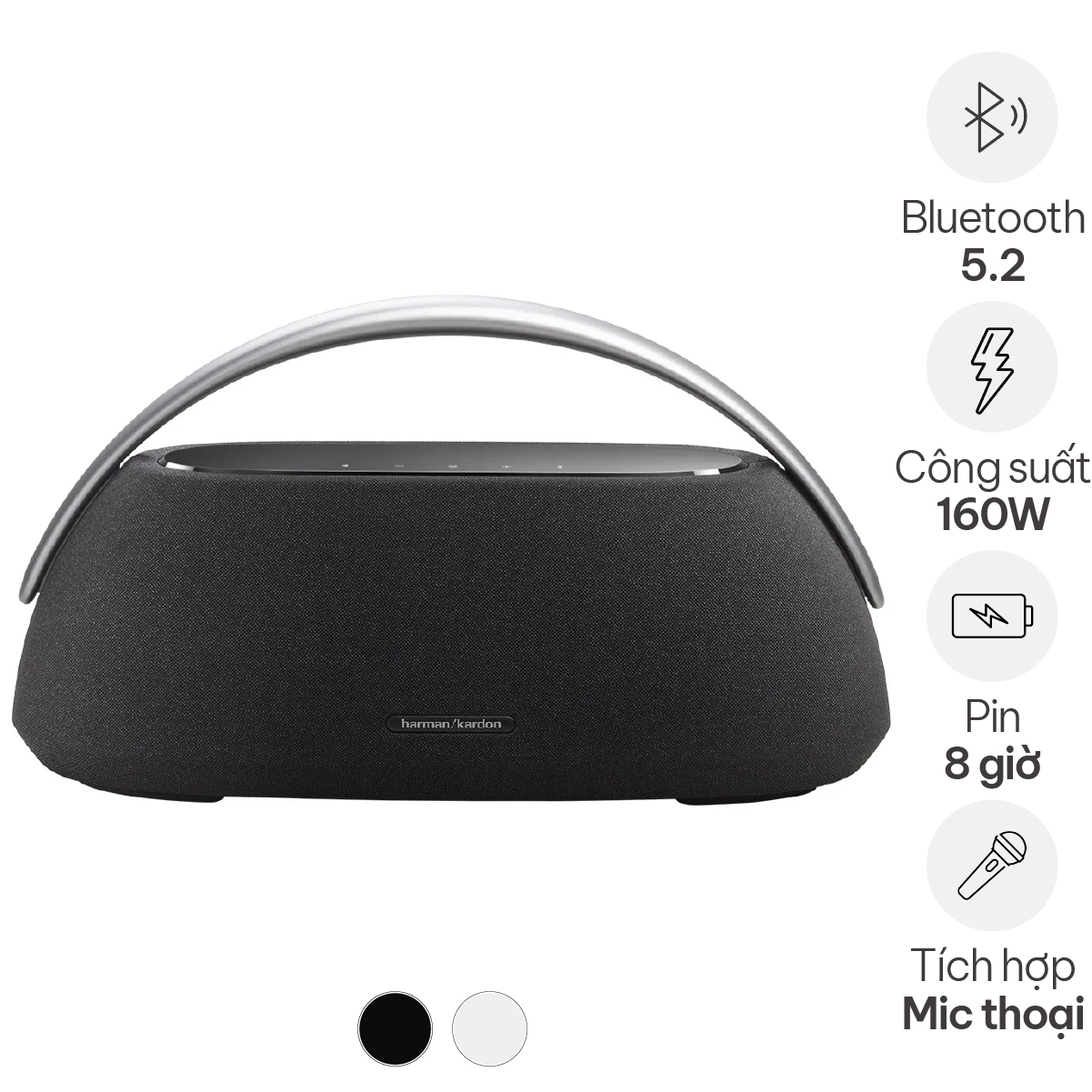 Loa Harman Kardon Go Play 3 (160W, Bluetooth 5.2, AUX)