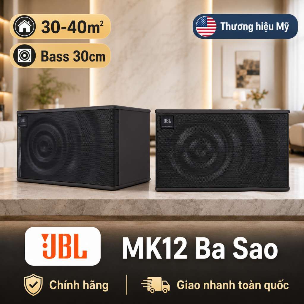 Loa JBL MK12 (Đen)