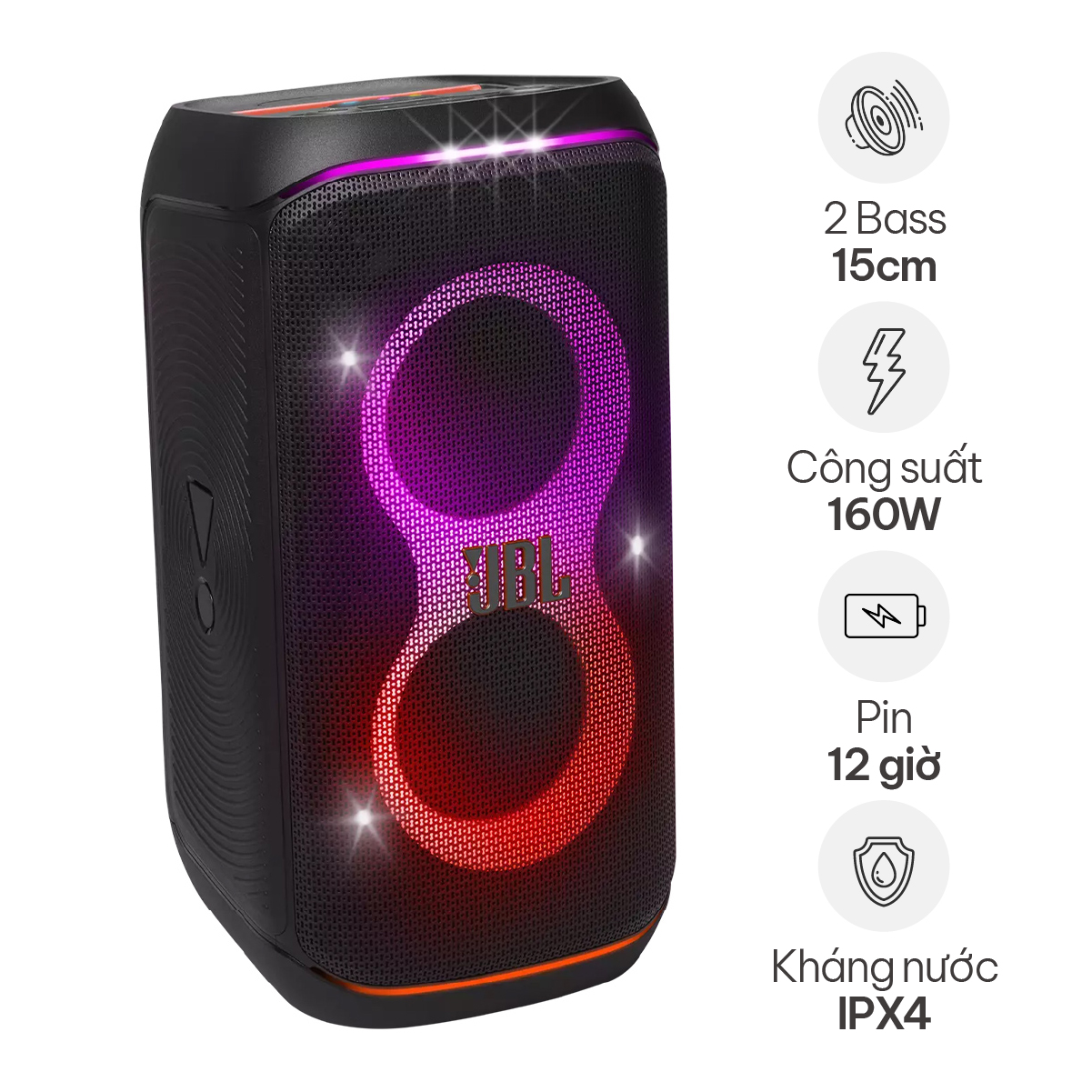 Các dòng loa kéo JBL 1000W phổ biến