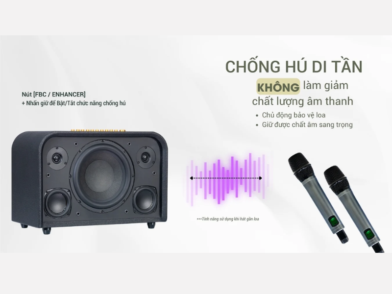 Loa Karaoke Di Động Acnos Acoustic 3