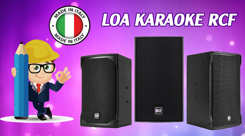 Loa karaoke RCF