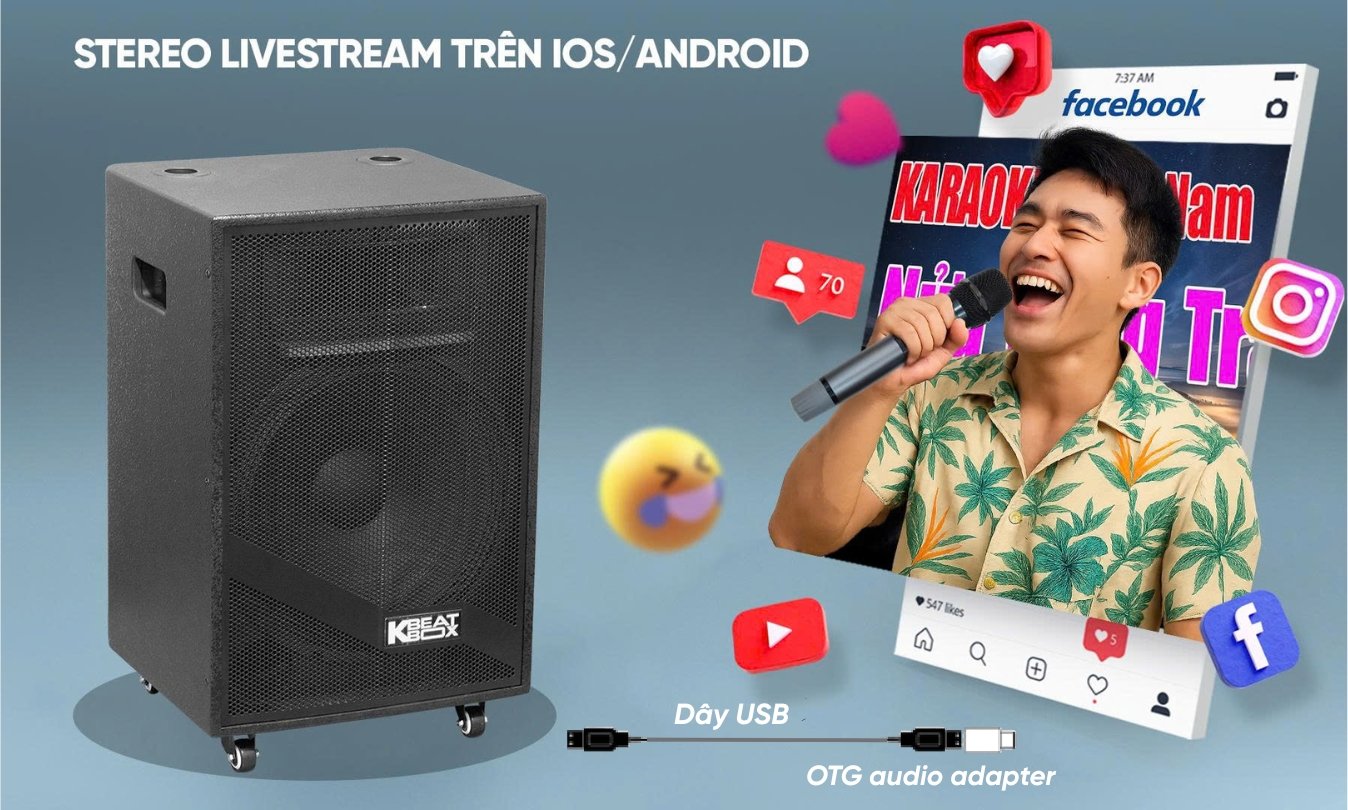 Loa kéo Acnos KB39neo