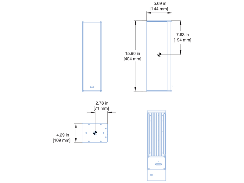 Loa treo tường Meyer Sound UP-4slim