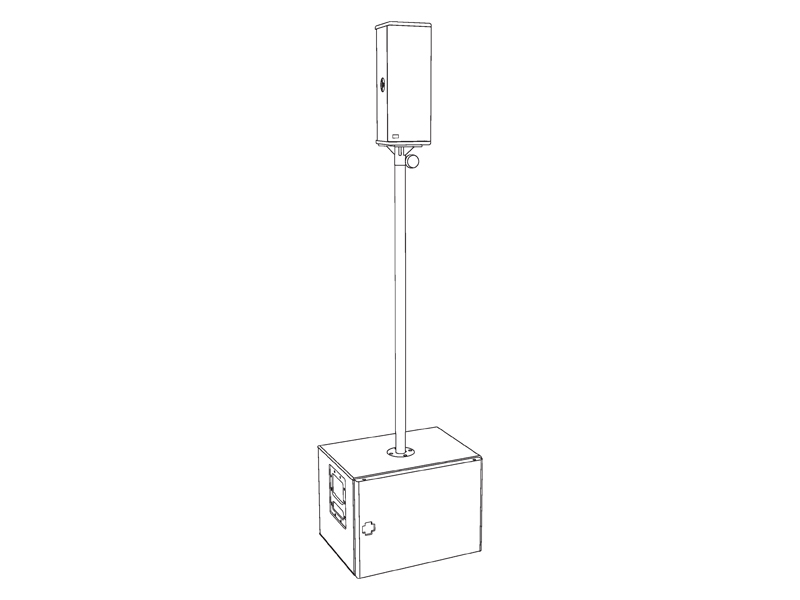 Loa treo tường Meyer Sound UPM-1XP
