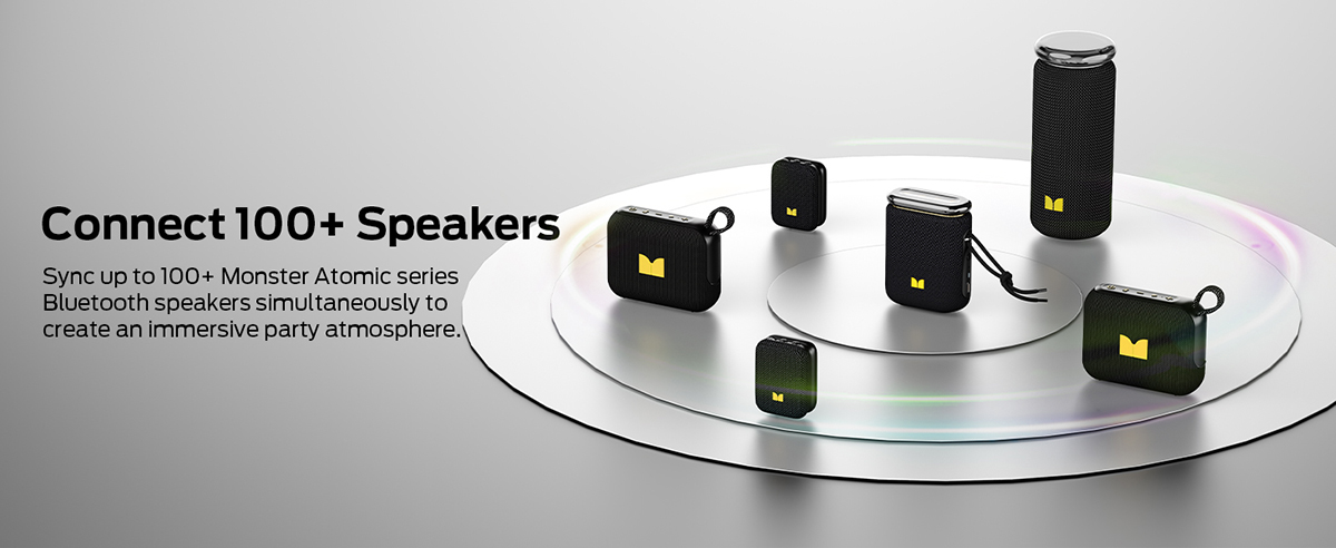 Loa bluetooth Monster Atomic Pebble