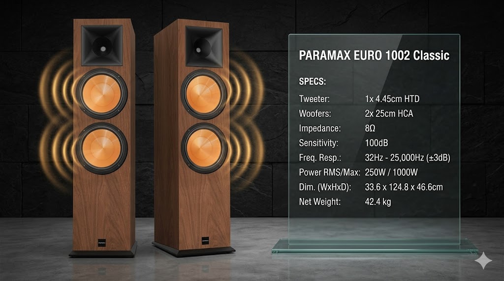 loa Paramax EURO 1002 Classic
