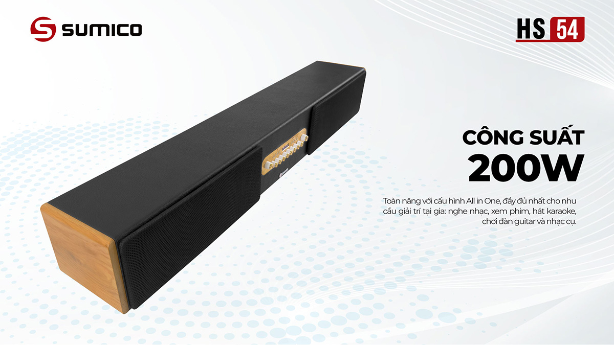 loa Soundbar Sumico HS54