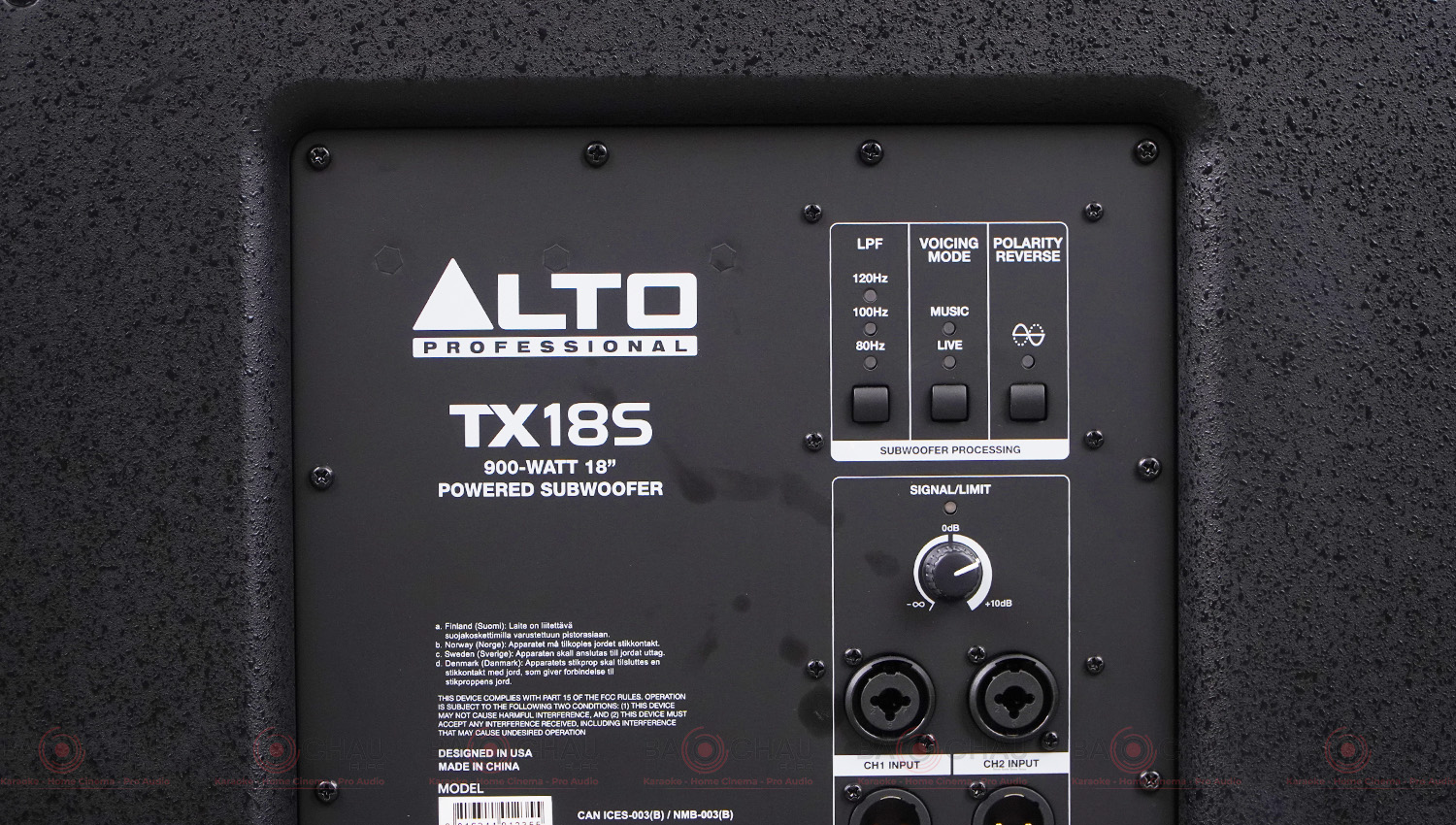 Loa Sub Alto TX18S