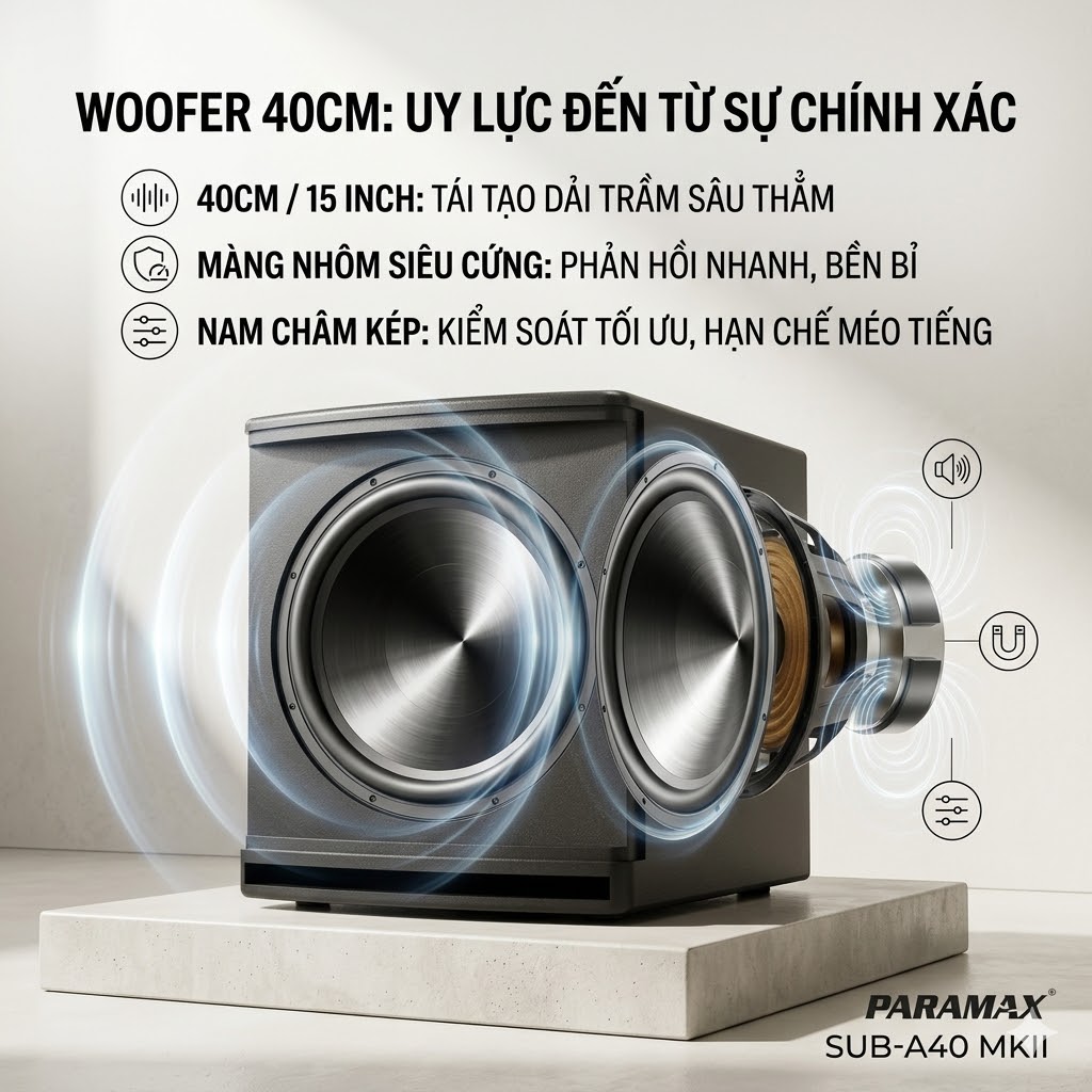 Loa sub Paramax SUB-A40 MKII