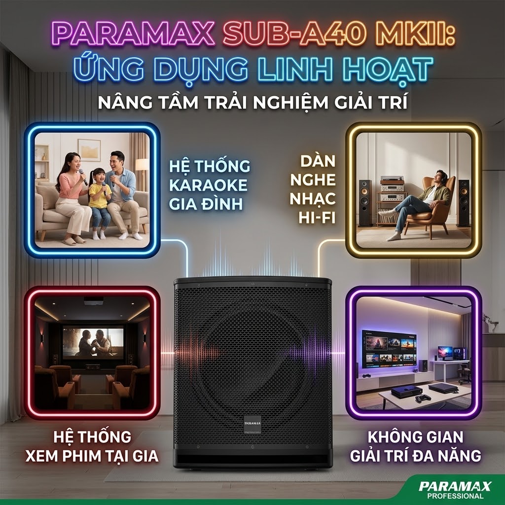 Loa sub Paramax SUB-A40 MKII
