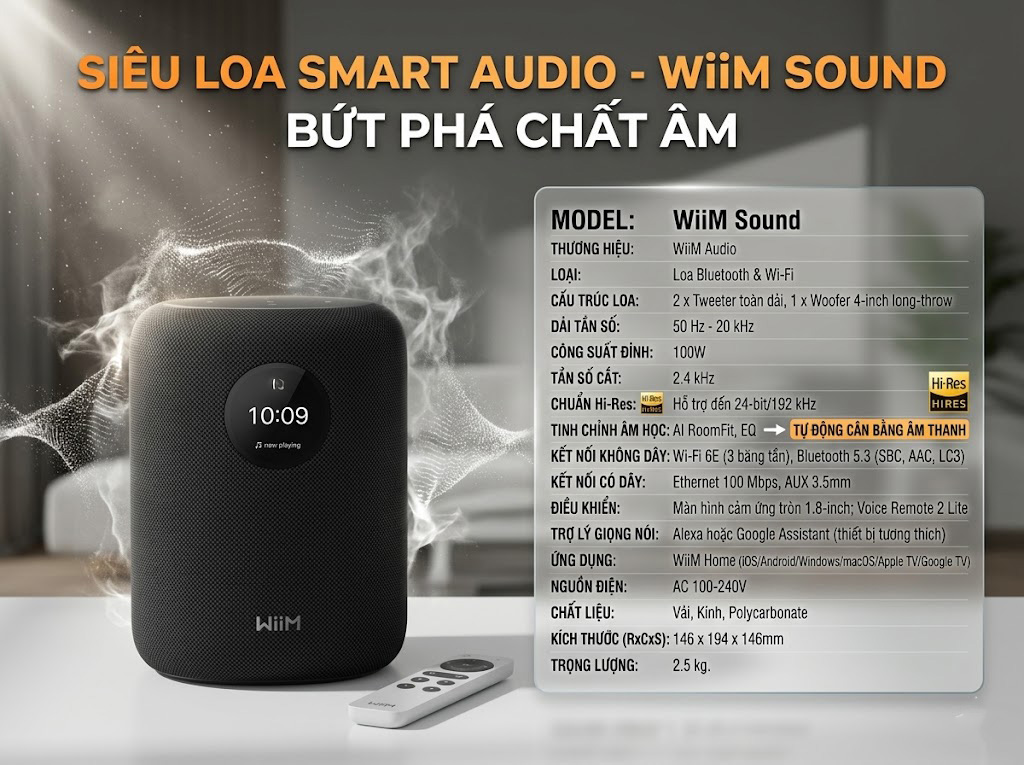 Loa WiiM Sound
