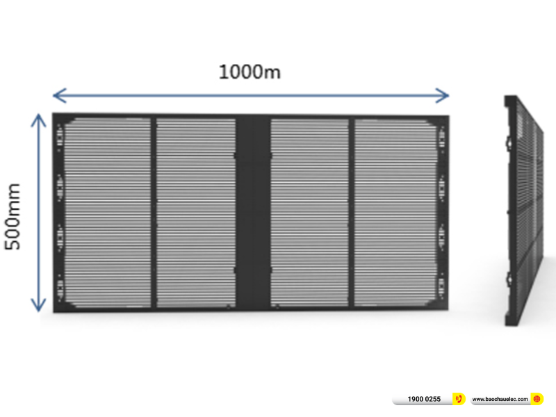 Màn hình LED trong suốt P3.9-7.8 ngoài trời Longjoin
