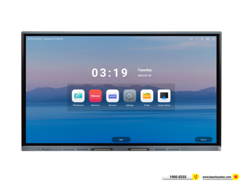 M&agrave;n h&igrave;nh tương t&aacute;c th&ocirc;ng minh Senke SK-86GB