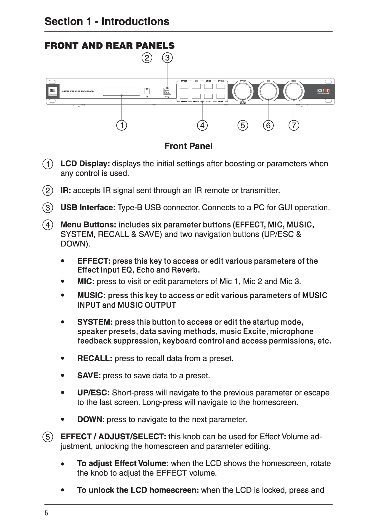 Tổng hợp hướng dẫn sử dụng vang số JBL KX190 dễ thực hiện