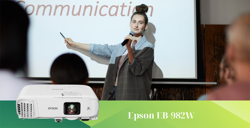 M&aacute;y chiếu Epson EB-982W