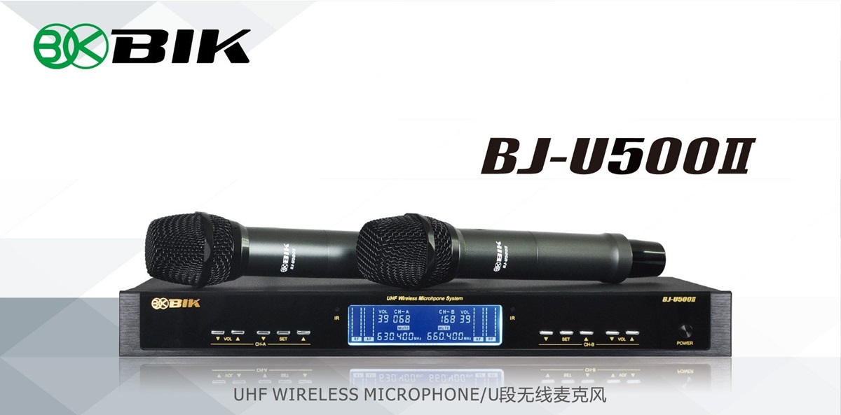 Micro không dây BIK BJ-U500II