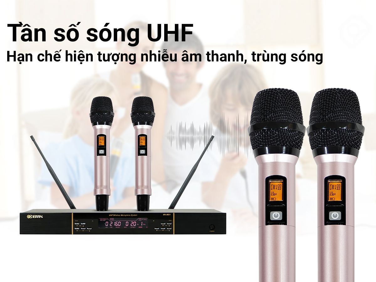 Micro không dây BIK VK- M51