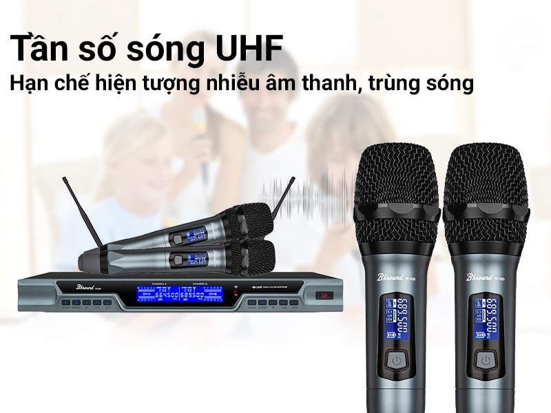 Micro không dây Bksound M200