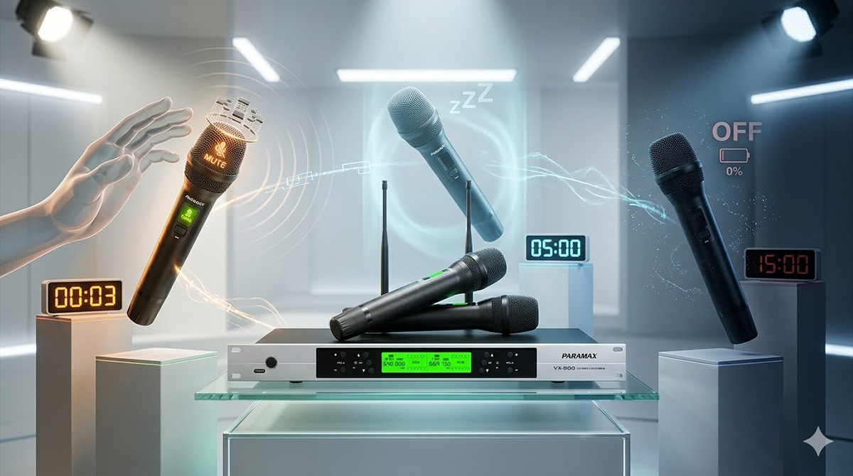 Micro không dây Paramax VX-800