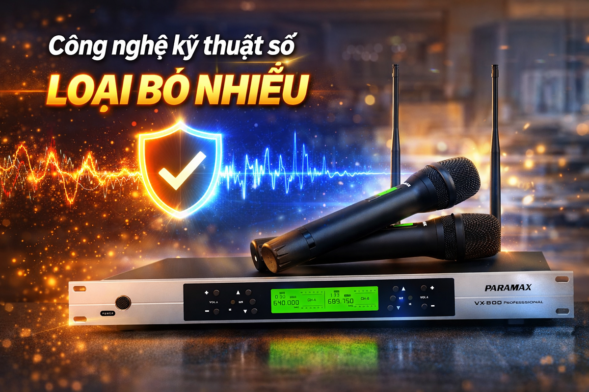 Micro không dây Paramax VX-800