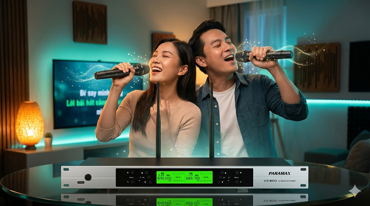 Micro không dây Paramax VX-800