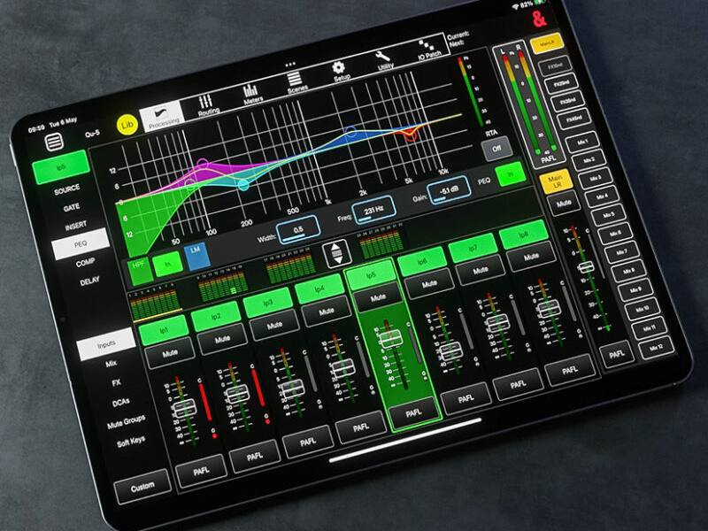 Mixer Allen & Heath Qu-6