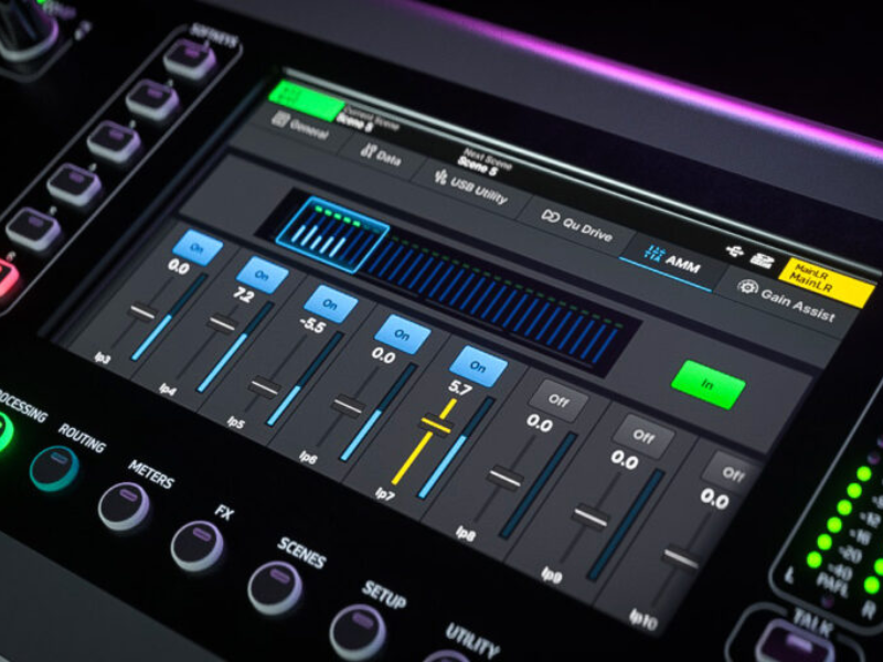 Mixer Allen & Heath Qu-6