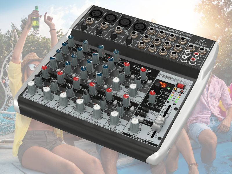 Bàn mixer Behringer Xenyx QX1202USB