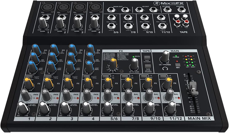 Mixer Mackie Mix12FX